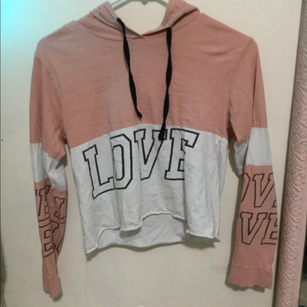 Cropped hoodie